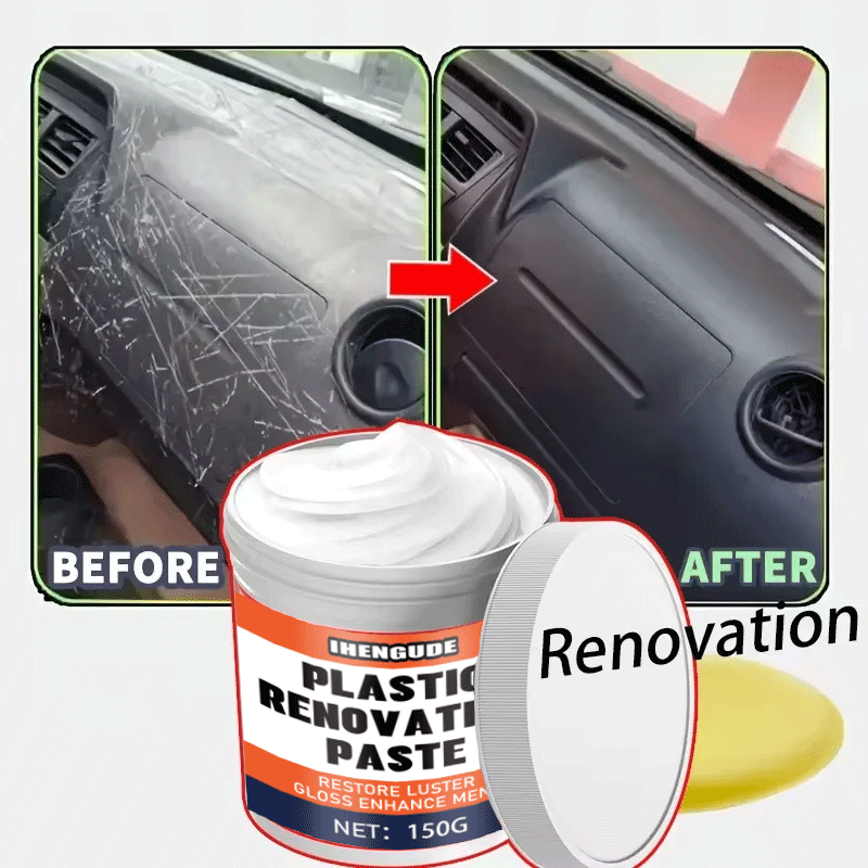 Trim Restorer Plastic - Cera Pulidora para Plásticos de Automóviles,