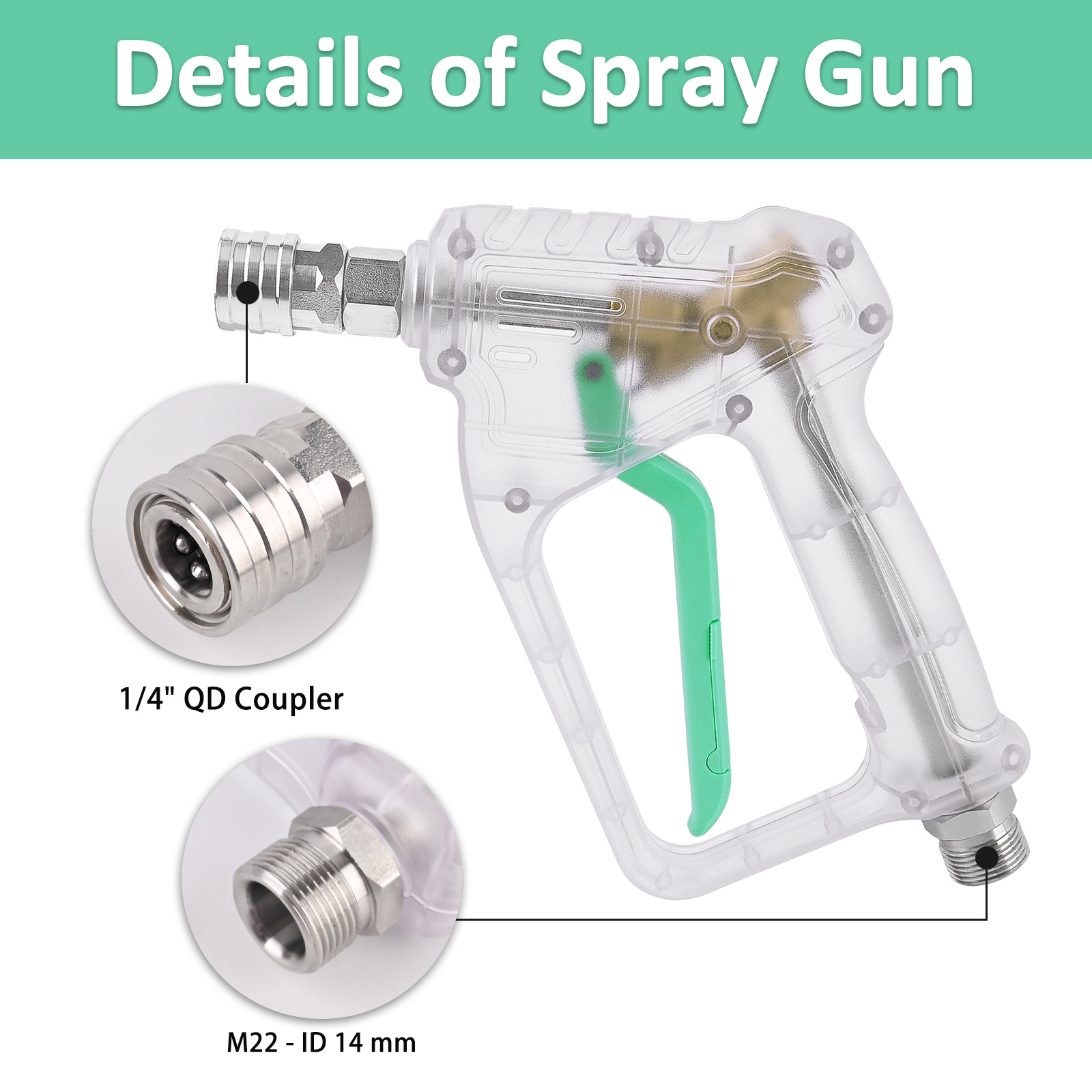Pistola de Lavado a Presión co - Pressure Washer Foam Gun reseña y precio