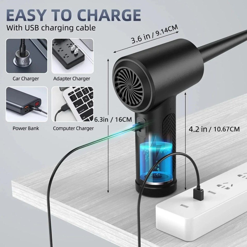 Soplador de Aire Comprimido In - Dryer Car Blower reseña y precio