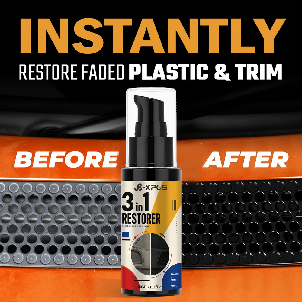 Restaurador de Plástico y Cuer - Trim Restorer Plastic reseña y precio