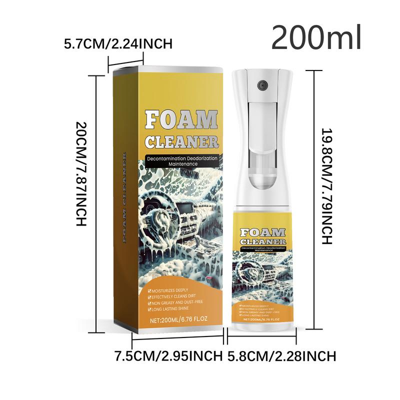 Spray limpiador de espuma mult - Leather Cleaner Interior reseña y precio