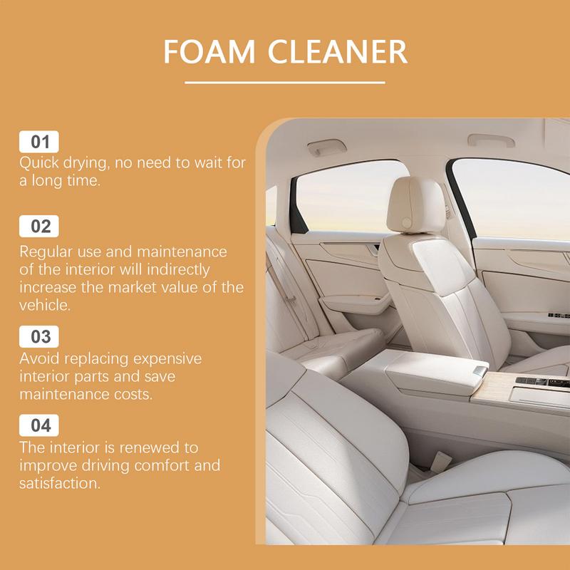 Spray limpiador de espuma mult - Leather Cleaner Interior reseña y precio